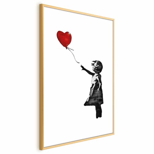 Banksy Girl with a Balloon plakat