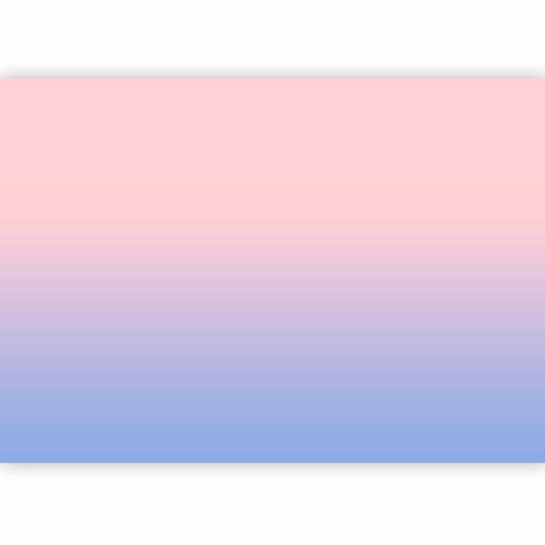 Fototapet Pink Daggry - Gradient baggrund i rosa og kølig blå