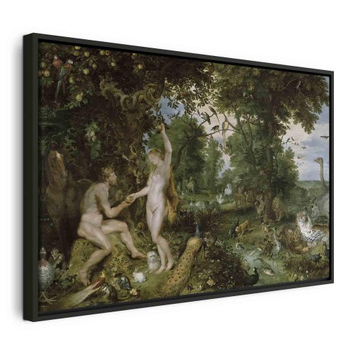 Peter Paul Rubens Edens Have med syndefaldet - billede på lærred