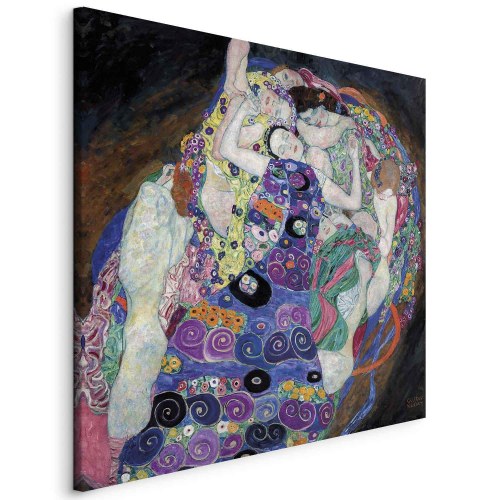 Gustav Klimt Jomfruen billede på lærred