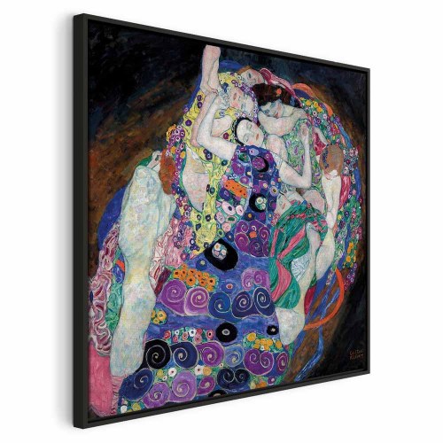 Gustav Klimt Jomfruen billede på lærred