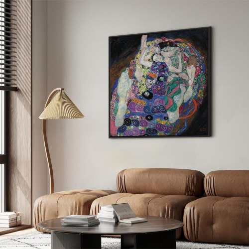 Gustav Klimt Jomfruen billede på lærred