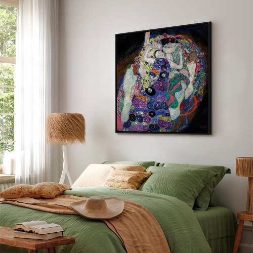 Gustav Klimt Jomfruen billede på lærred