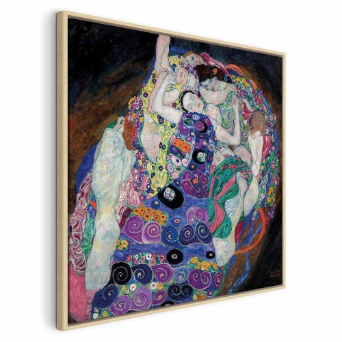 Gustav Klimt Jomfruen billede på lærred