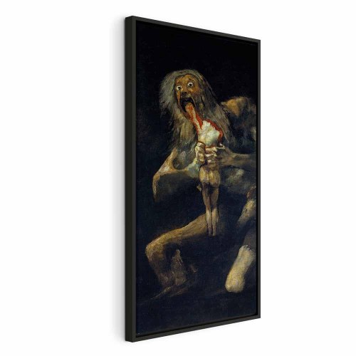 Francisco Goya billede på lærred - Saturn fortærer sin søn