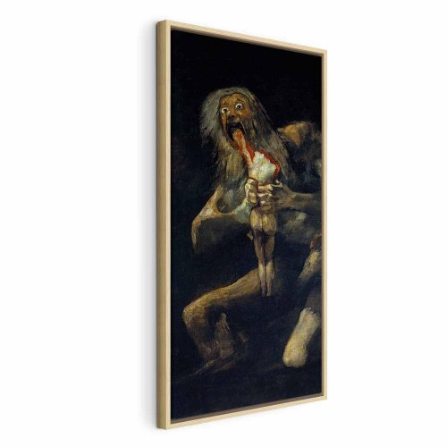 Francisco Goya billede på lærred - Saturn fortærer sin søn