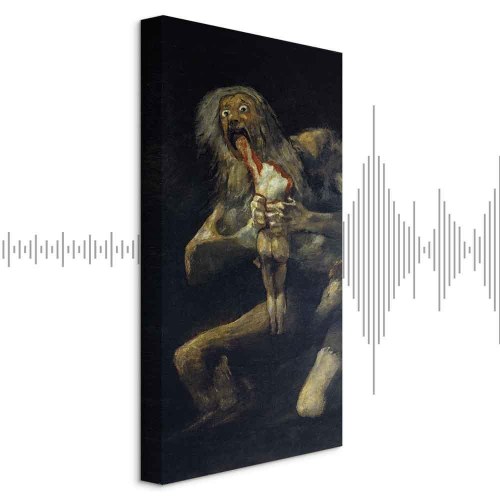 Francisco Goya billede på lærred - Saturn fortærer sin søn