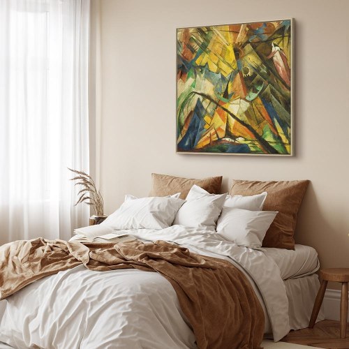 Franz Marc Tirol billede på lærred
