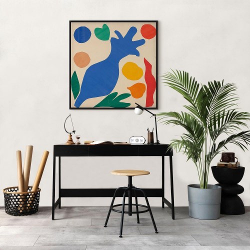 Henri Matisse Wild Poppies III billede på lærred
