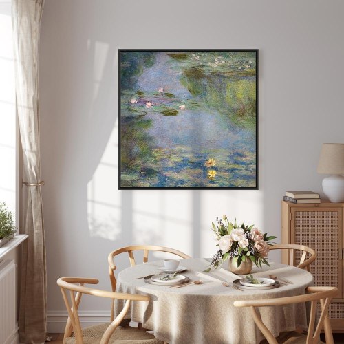 Claude Monet Nymphéas lærredsbillede 40 x 40 cm-80 x 80 cm