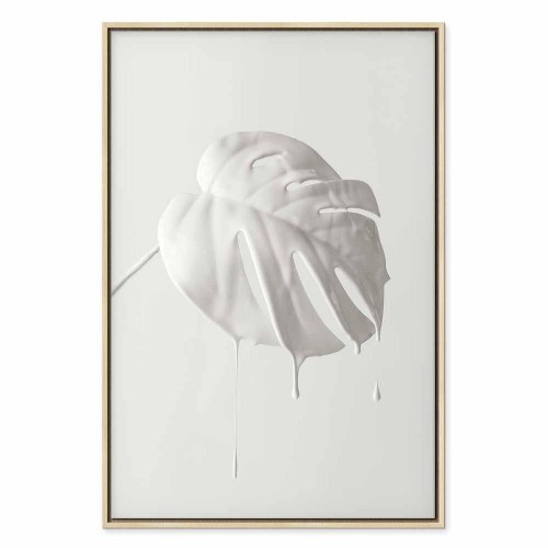 Lærredsbillede Bright Monstera lodret