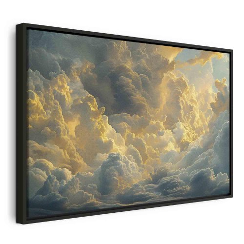 Lærredsbillede Last Breath of the Day - Skyer i aftenlys