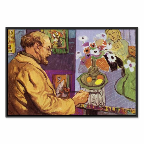 Henri Matisse billede på lærred - farvelitografi reproduktion