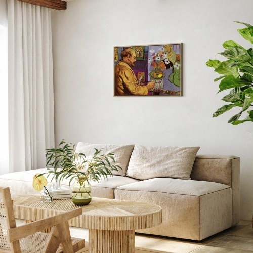 Henri Matisse billede på lærred - farvelitografi reproduktion