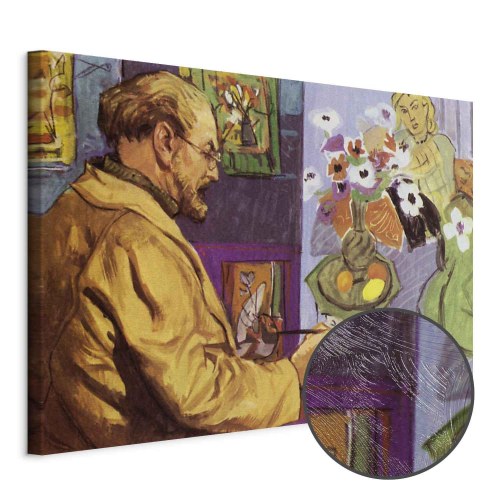Henri Matisse billede på lærred - farvelitografi reproduktion