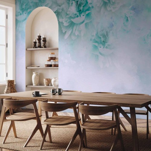 Fototapet Blomsteretude af livet - anden variant