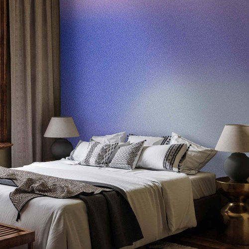 Fototapet Heather Mist - delikat gradient i violette nuancer