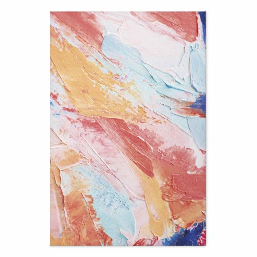 Abstrakt plakat - Farverig harmoni i pastelfarver