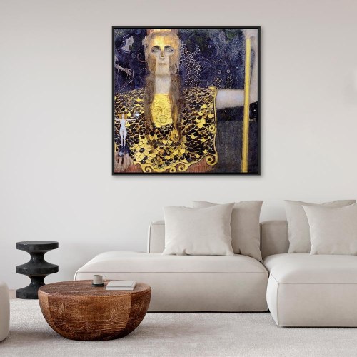 Gustav Klimt Pallas Athene lærredsbillede
