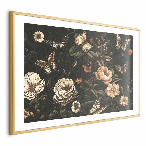 Blomsterplakat - Rustik Have