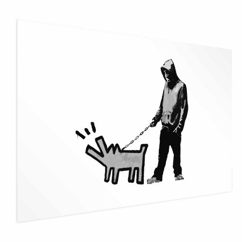 Gadekunst plakat - Dog Art