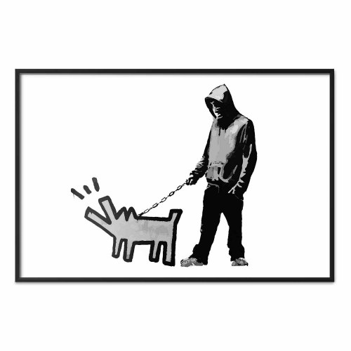 Gadekunst plakat - Dog Art
