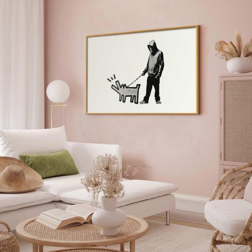 Gadekunst plakat - Dog Art