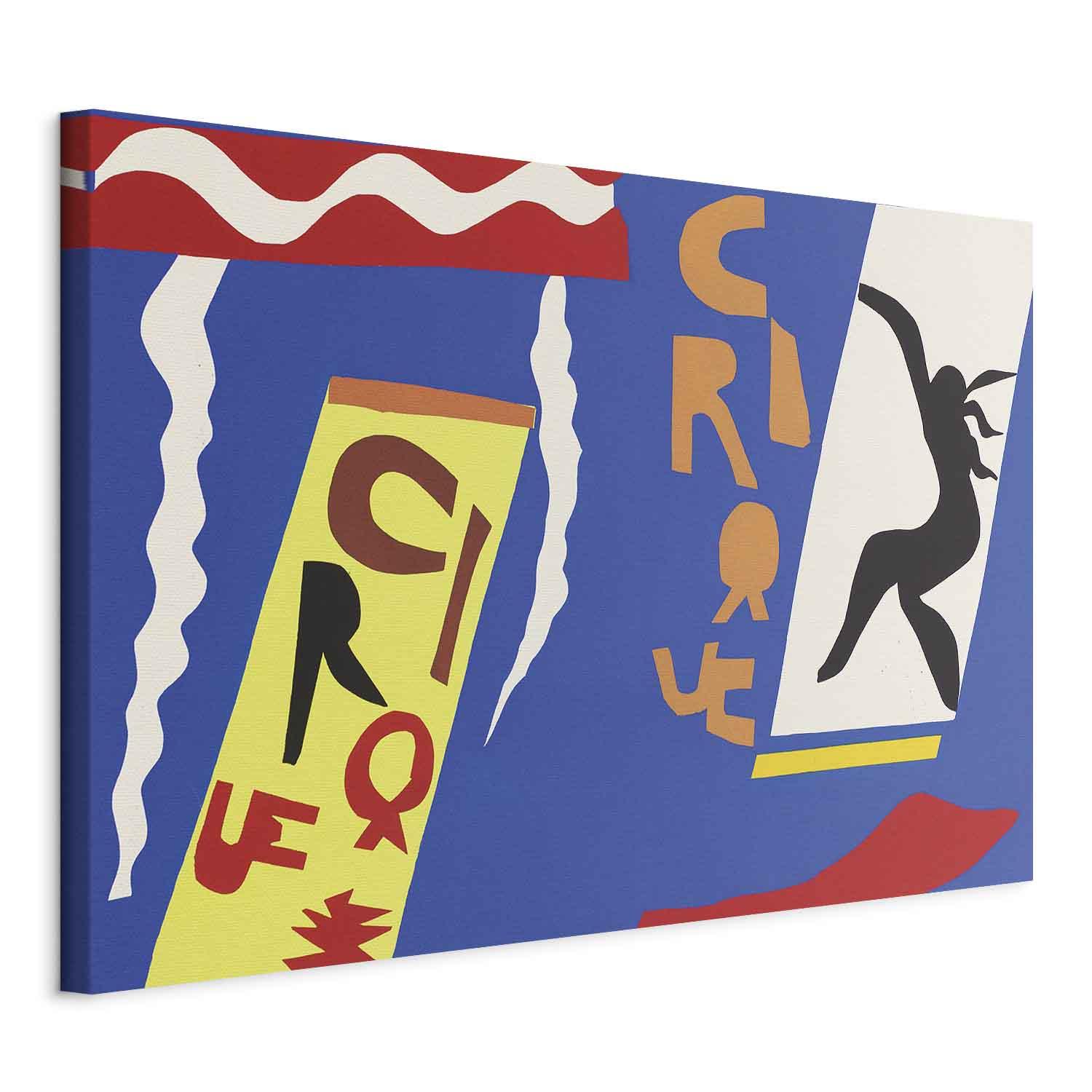 Henri Matisse billede på lærred - Cirkus fra Jazz