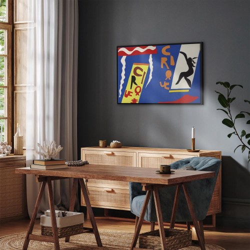Henri Matisse billede på lærred - Cirkus fra Jazz