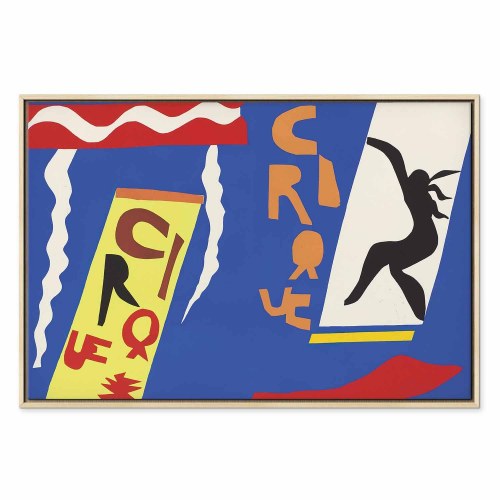 Henri Matisse billede på lærred - Cirkus fra Jazz