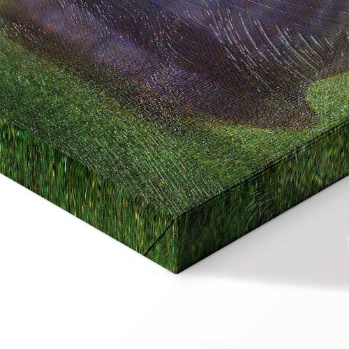 Georges Seurat lærredsbillede - Søndag eftermiddag på øen La Grande Jatte