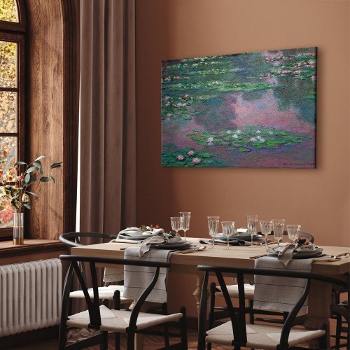 Claude Monet Åkander billede på lærred
