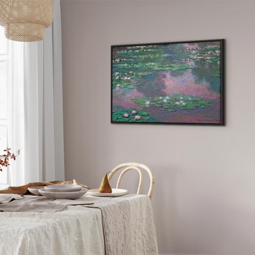 Claude Monet Åkander billede på lærred