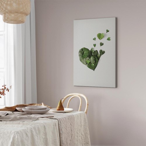 Lærredsbillede Love Ivy 1-delt lodret - bladmotiv