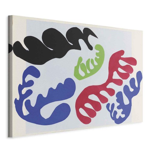 Henri Matisse Lagune III fra Jazz billede på lærred