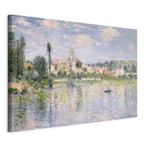 Claude Monet lærredsbillede - Vue de Vétheuil, sommer