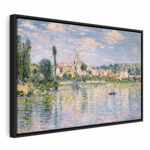 Claude Monet lærredsbillede - Vue de Vétheuil, sommer