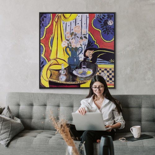 Henri Matisse billede på lærred - Harmoni i gul