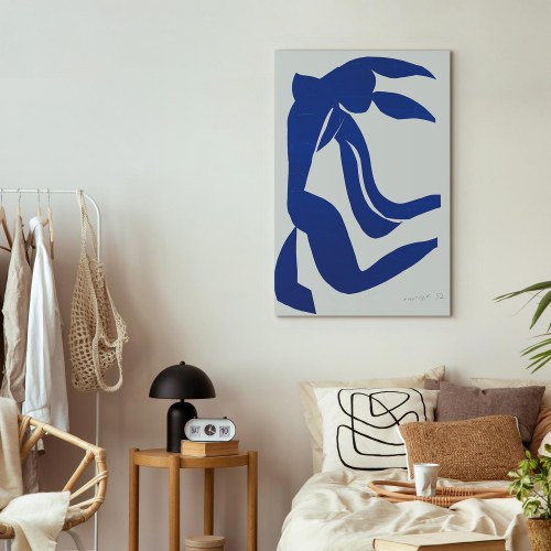 Henri Matisse Flydende hår billede på lærred