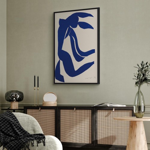 Henri Matisse Flydende hår billede på lærred