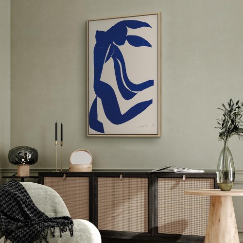 Henri Matisse Flydende hår billede på lærred