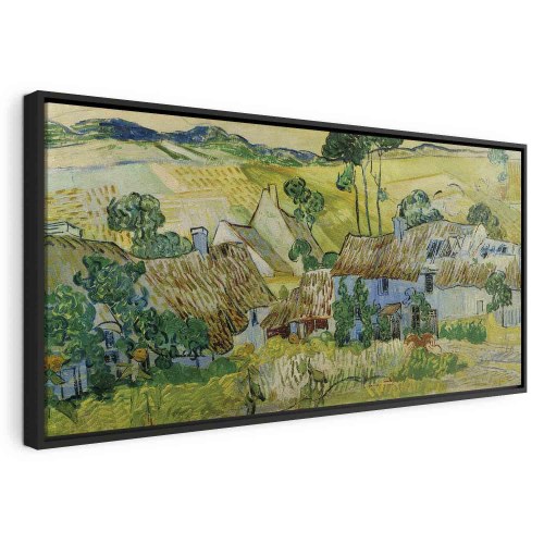 Vincent van Gogh billede på lærred - Gårde nær Auvers