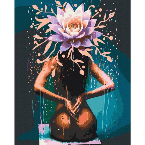 Mal selv billede Lothus Lady 40 x 50 cm