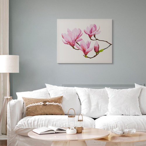 Mal selv billede Blomstergren 50 x 40 cm