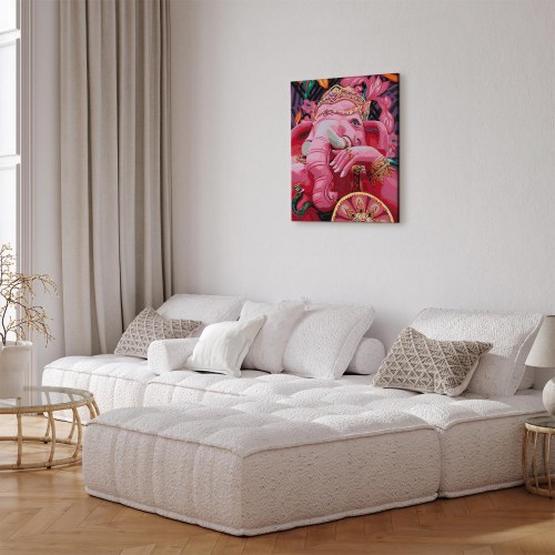 Mal efter tal billede Ganesha 40 x 50 cm