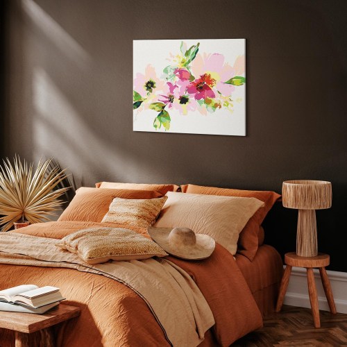 Mal selv billede Farverige blomster 50 x 40 cm