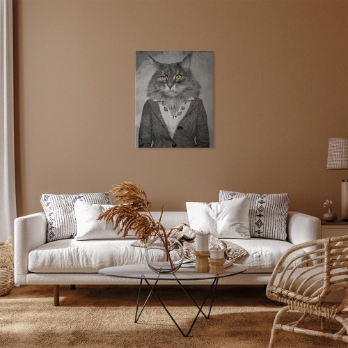 Mal efter tal billede Elegant Kat 40 x 50 cm