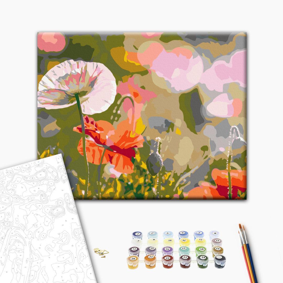 Mal selv billede Colorful Meadow 50 x 40 cm