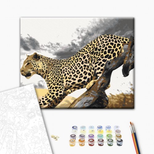 Mal selv billede Gepard 50 x 40 cm