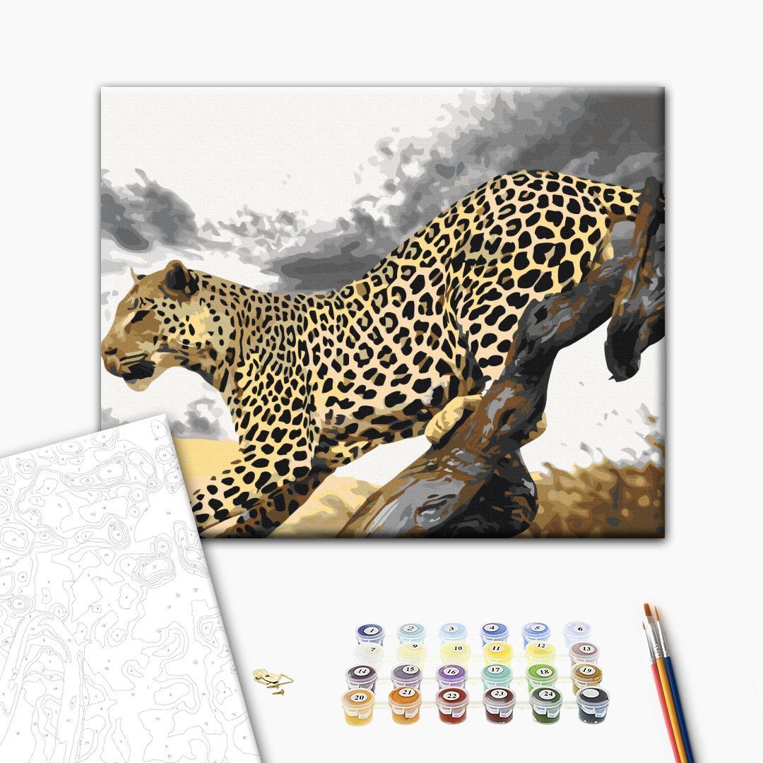 Mal selv billede Gepard 50 x 40 cm